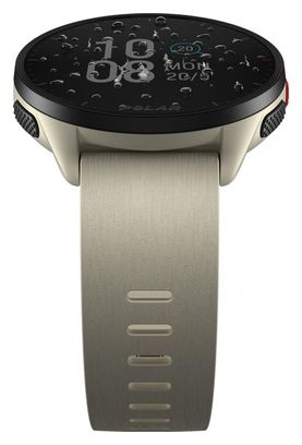 Montre GPS Polar Pacer Blanc Cloud - Produit Reconditionné