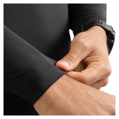 T-shirt fitness manches longues homme Key Noir