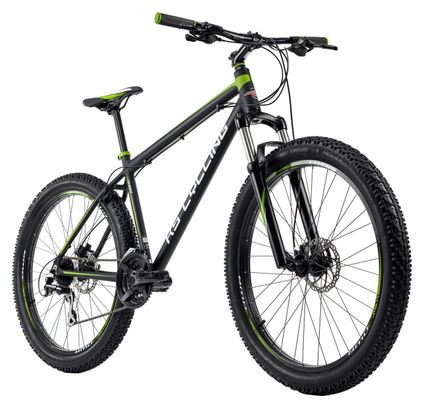 VTT semi-rigide 27,5'' Plus Xceed noir-vert TC 46 cm KS Cycling