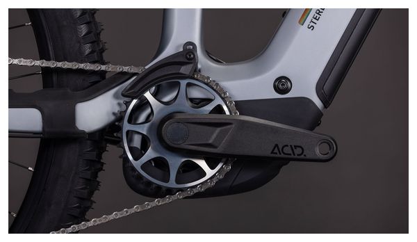 Cube Stereo Hybrid One44 HPC SLX Evo 800 Electric Full Suspension MTB Shimano Deore XT Di2 12S 800 Wh 29'' Slate Grey 2026