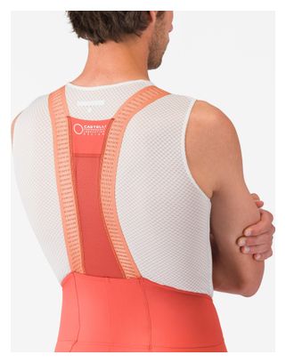 Cuissard Court Castelli Espresso 2 Orange Homme