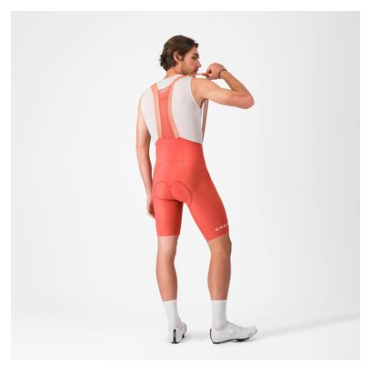 Cuissard Court Castelli Espresso 2 Orange Homme