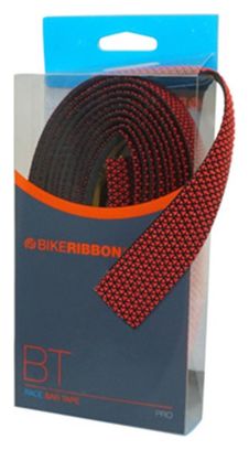 Ruban de guidon Bike Ribbon people rouge-noir