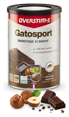 Gâteau Energétique Overstims Gatosport Chocolat Noisette 400g