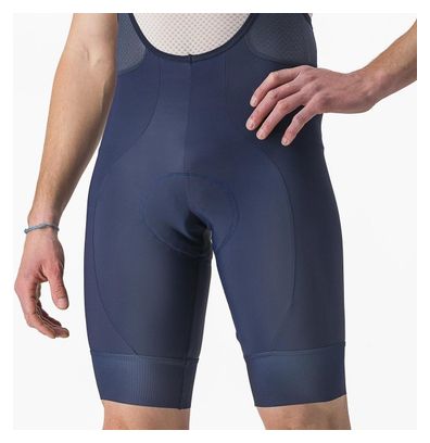 Kurze Radhose Castelli Entrata 2 Blau/Weiß