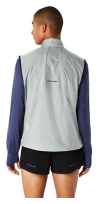Veste sans manche packable Asics Metarun Gris