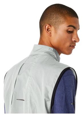 Veste sans manche packable Asics Metarun Gris