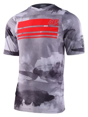 Maillot Manches Courtes Troy Lee Designs Skyline Gris