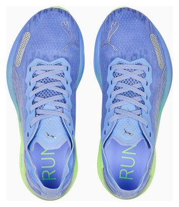 Chaussures Running Puma Liberate Nitro 2 Femme Bleu / Vert