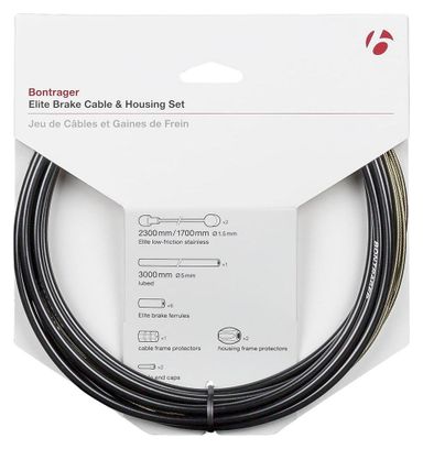 Bontrager Elite Brake Cable/Housing Set 5mm Black