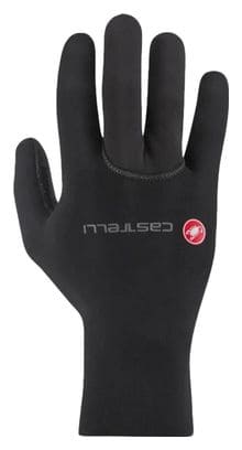 Castelli Diluvio One Neoprene Long Gloves Black
