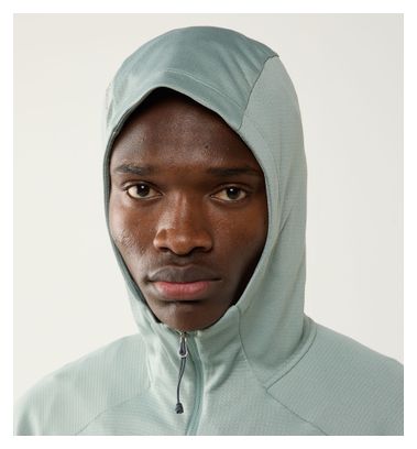 Polaire Haglöfs Korp Mid Hood Vert Homme