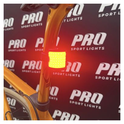 Luz trasera de bicicleta LED de 125 lúmenes