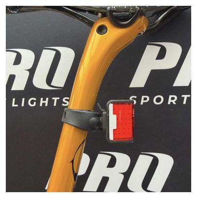 Luz trasera de bicicleta LED de 125 lúmenes