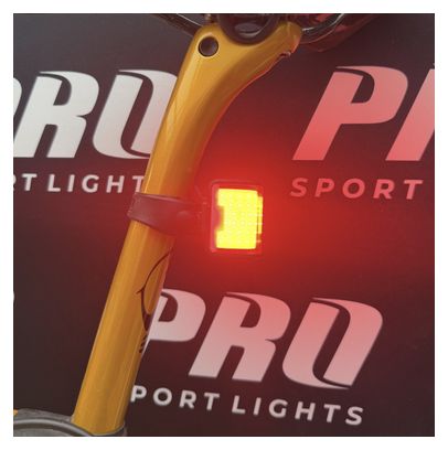Luz trasera de bicicleta LED de 125 lúmenes