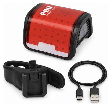 Luz trasera de bicicleta LED de 125 lúmenes