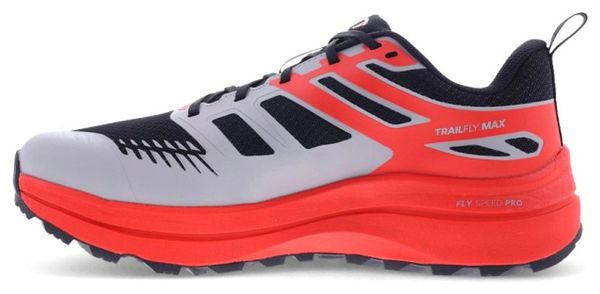Chaussures Trail Inov 8 TraiFly Max Noir/Rouge Homme