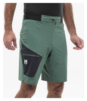 Pantaloncini Wanaka Fast da uomo verde miglio