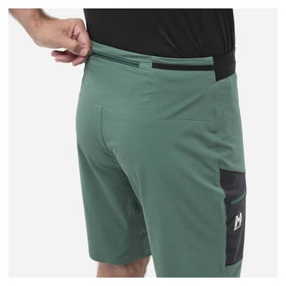 Pantaloncini Wanaka Fast da uomo verde miglio