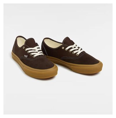 Chaussures Vans Skate Authentic Marron