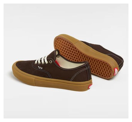 Chaussures Vans Skate Authentic Marron
