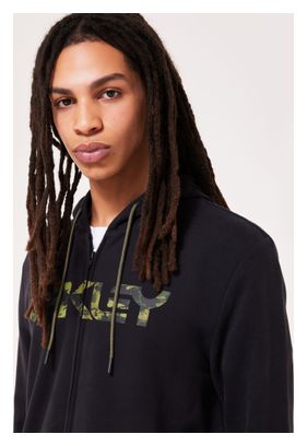 Oakley Teddy Full Zip Hoodie Zwart