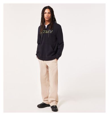 Oakley Teddy Full Zip Hoodie Zwart