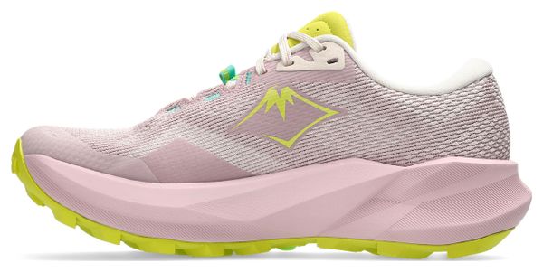 Zapatillas trail Asics Trabuco 14 Rosa/Verde, Mujer