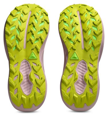 Zapatillas trail Asics Trabuco 14 Rosa/Verde, Mujer