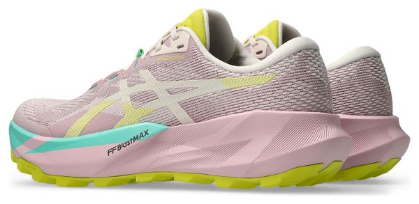 Zapatillas trail Asics Trabuco 14 Rosa/Verde, Mujer