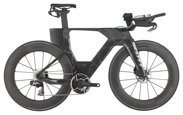 Bici da triathlon Scott Plasma RC Ultimate Sram Red AXS 12V 700 mm Nero