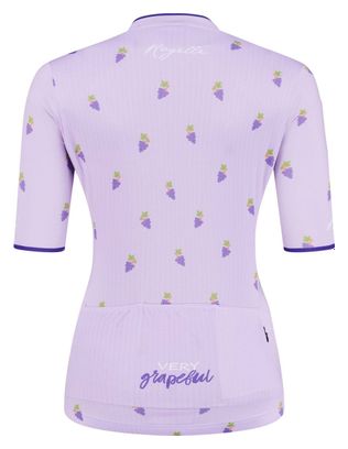 Maillot Manches Courtes Velo Rogelli Fruity - Femme - Violet