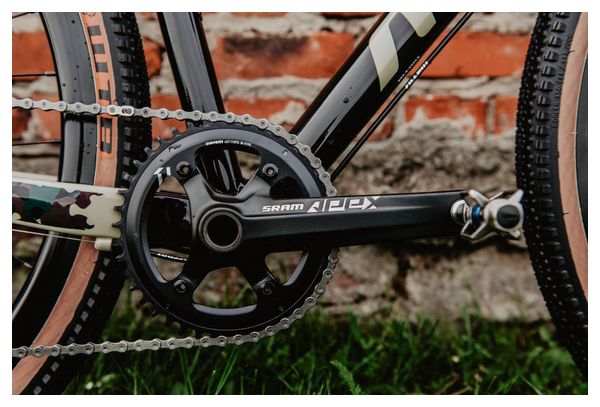Gravel Bike Accent Furious Sram Apex 11V 700 mm Black / Green Camo 2022