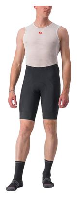 Kurze Castelli Trägerlose Radhose Entrata 2 Schwarz