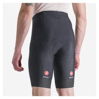 Kurze Castelli Trägerlose Radhose Entrata 2 Schwarz