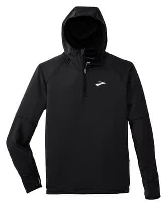 Sudadera térmica con capucha Brooks Notch 2.0 Negra Hombre