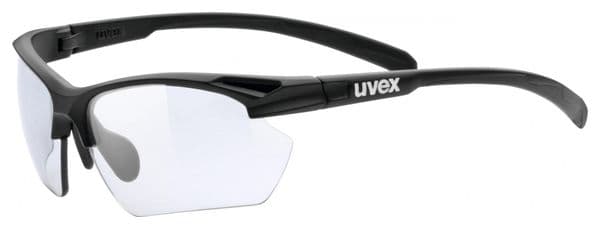 Gafas de sol pequeñas UVEX Sportstyle 802 V negro mate