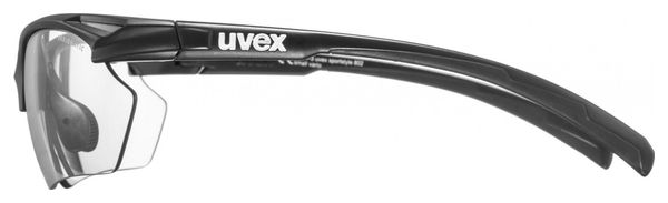 UVEX Sportstyle 802 V Small Sonnenbrille Mattschwarz