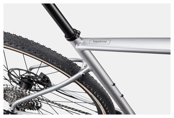 Bicicleta Gravel Cannondale Topstone Sram Apex XPLR 12V 700 mm Gris Mercurio