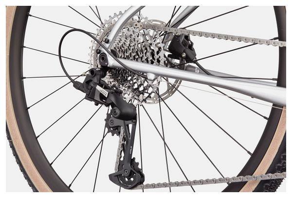 Bicicleta de gravilla Cannondale Topstone Sram Apex XPLR 12V 700 mm Gris mercurio