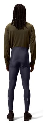 Endura Loop Ride Thermal Men's Long Bicycle Shorts (Strapless) - Gray