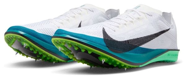 Chaussures d'Athlétisme Nike Dragonfly 2 Elite Blanc/Vert Unisexe