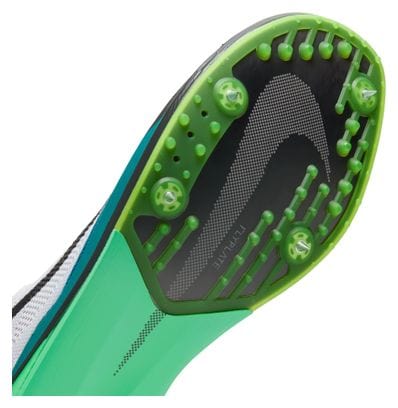 Chaussures d'Athlétisme Nike Dragonfly 2 Elite Blanc/Vert Unisexe