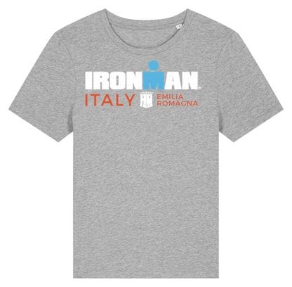 T-Shirt Manches Courtes Ironman Italy Emilia-Romagna Gris Femme