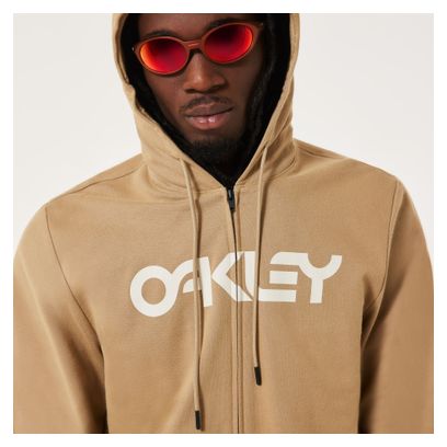 Oakley Teddy Full Zip Hoodie Beige