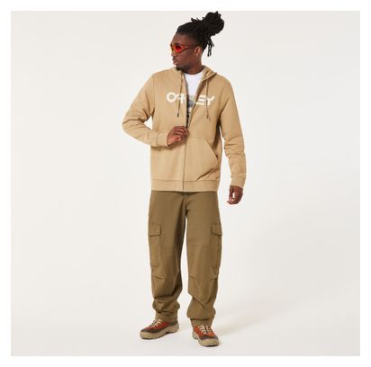 Oakley Teddy Full Zip Hoodie Beige