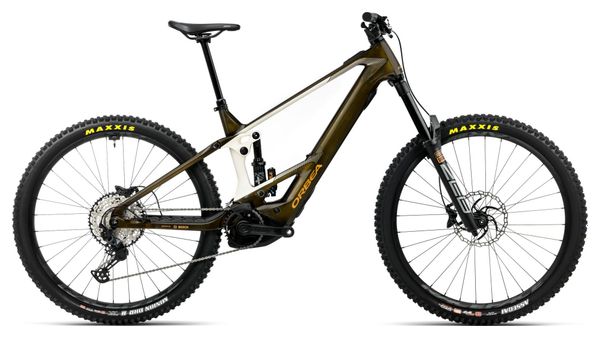Orbea Wild M20 MTB elettrica a sospensione completa 12S 600 Wh Bosch 100 Nm 29/27,5" Caramel Brown Carbon View Cream White 2026