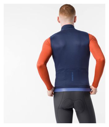 Gilet Castelli Espresso 2 blu da uomo