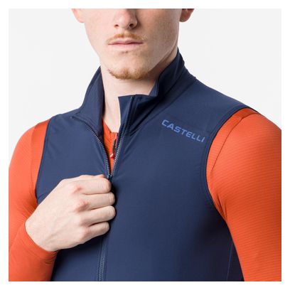 Gilet Castelli Espresso 2 blu da uomo
