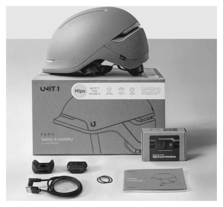 Connected Urban Helmet Unit 1 Faro Mips Schwarz